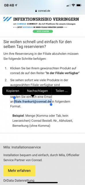 Zwei Wörter, zwei Fehler