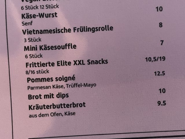 Die Snackelite